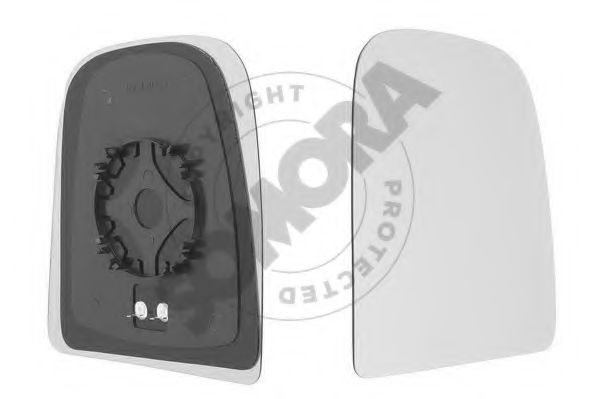 SOMORA 086256G Зеркальное стекло, наружное зеркало для IVECO DAILY IV (Ивеко Даилъ иv) SOMORA 086256G Зеркальное стекло, наружное зеркало для IVECO DAILY IV (Ивеко Даилъ иv)