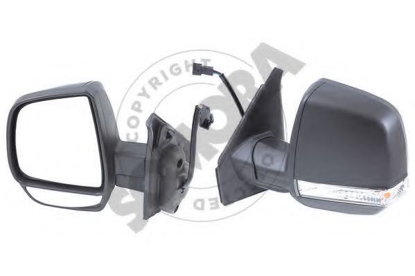 SOMORA 088256A Наружное зеркало для OPEL COMBO (Опель Комбо) SOMORA 088256A Наружное зеркало для OPEL COMBO (Опель Комбо)