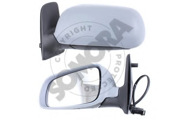 SOMORA 097156A Наружное зеркало для VOLKSWAGEN SHARAN (Фольксваген Шаран)