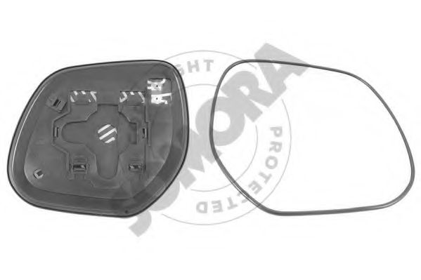 SOMORA 184555G Зеркальное стекло, наружное зеркало для MITSUBISHI (Митсубиши/митсубиси) SOMORA 184555G Зеркальное стекло, наружное зеркало для MITSUBISHI (Митсубиши/митсубиси)