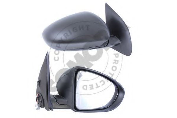 SOMORA 198055 Наружное зеркало для NISSAN DUALIS (Ниссан Дуалис)