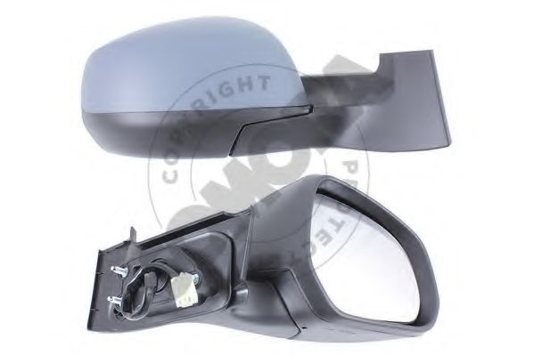 SOMORA 210255D Наружное зеркало для OPEL AGILA (Опель Агила) SOMORA 210255D Наружное зеркало для OPEL AGILA (Опель Агила)