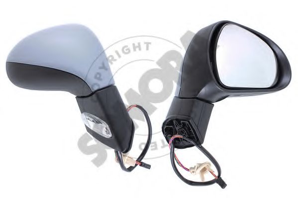SOMORA 220955 Наружное зеркало для PEUGEOT 308 SW (Пежо 308 св) SOMORA 220955 Наружное зеркало для PEUGEOT 308 SW (Пежо 308 св)