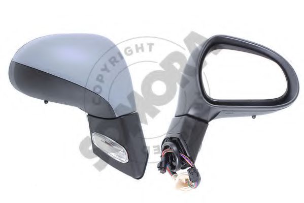 SOMORA 220955A Наружное зеркало для PEUGEOT 308 SW (Пежо 308 св) SOMORA 220955A Наружное зеркало для PEUGEOT 308 SW (Пежо 308 св)