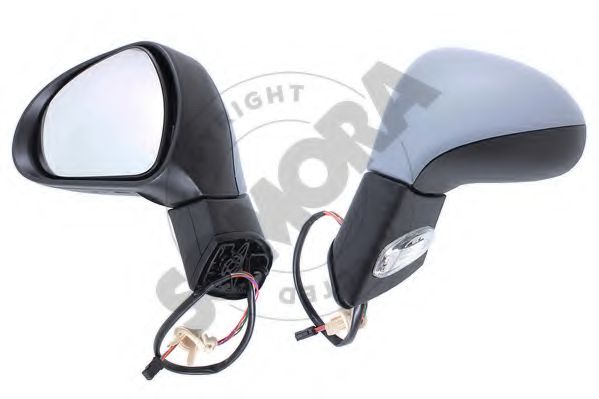 SOMORA 220956 Наружное зеркало для PEUGEOT 308 SW (Пежо 308 св) SOMORA 220956 Наружное зеркало для PEUGEOT 308 SW (Пежо 308 св)