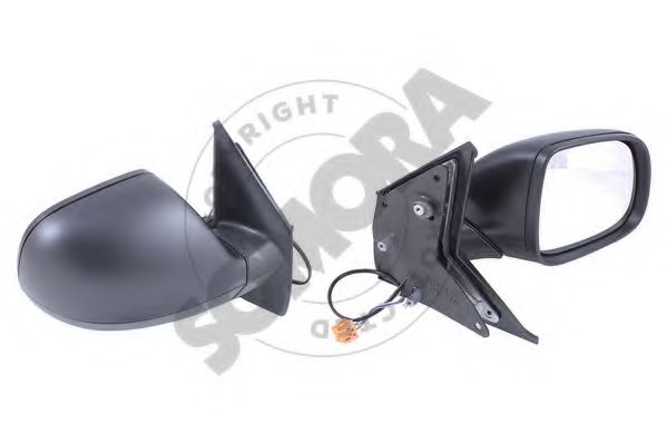 SOMORA 354255A Наружное зеркало для VOLKSWAGEN T5 (Фольксваген Т5) SOMORA 354255A Наружное зеркало для VOLKSWAGEN T5 (Фольксваген Т5)