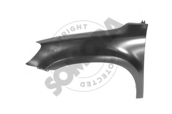 SOMORA 294002 Крыло для SKODA YETI (Шкода Йети) SOMORA 294002 Крыло для SKODA YETI (Шкода Йети)