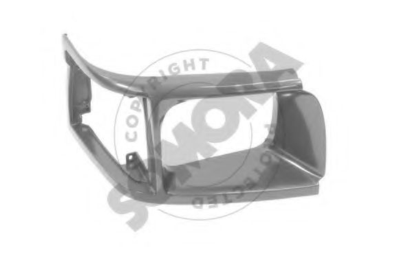 SOMORA 312417 Рамка, основная фара 12 1993 для TOYOTA QUANTUM III (Тойота/тоета Qуантум 3) SOMORA 312417 Рамка, основная фара 12 1993 для TOYOTA QUANTUM III (Тойота/тоета Qуантум 3)