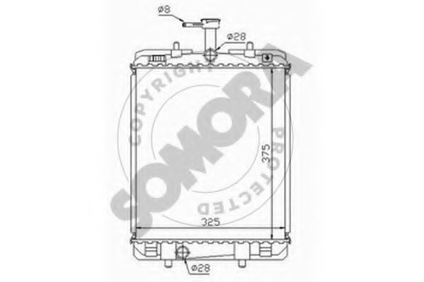 SOMORA 055140 Радиатор, охлаждение двигателя для TOYOTA AYGO (Тойота/тоета Аъго) SOMORA 055140 Радиатор, охлаждение двигателя для TOYOTA AYGO (Тойота/тоета Аъго)