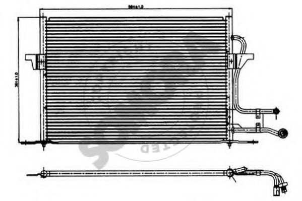 SOMORA 095060 Конденсатор, кондиционер для FORD MONDEO (Форд Мондэо) SOMORA 095060 Конденсатор, кондиционер для FORD MONDEO (Форд Мондэо)