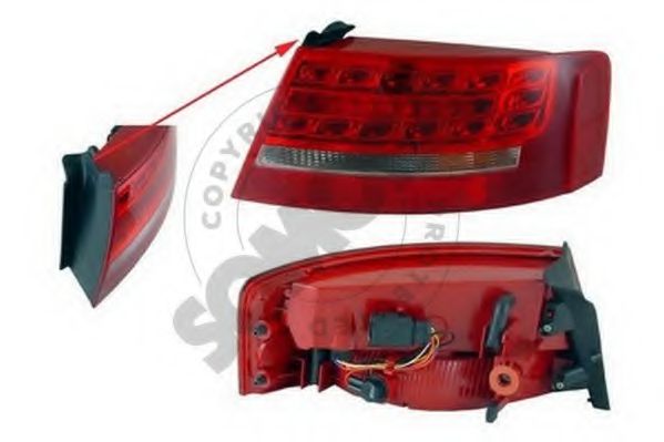 SOMORA 020071V Задний фонарь для AUDI (Ауди) SOMORA 020071V Задний фонарь для AUDI (Ауди)