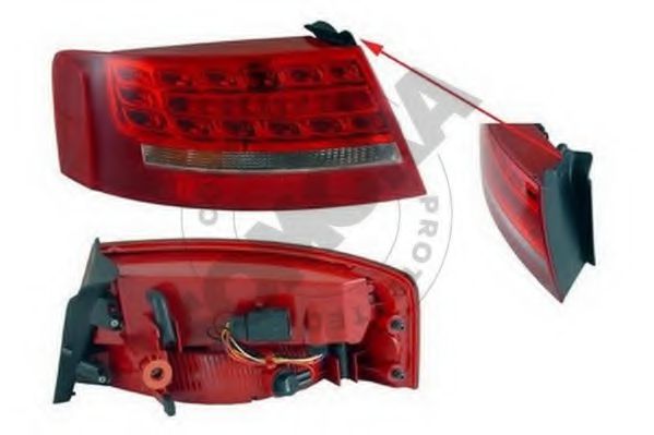 SOMORA 020072V Задний фонарь для AUDI (Ауди) SOMORA 020072V Задний фонарь для AUDI (Ауди)
