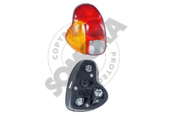 SOMORA 087072 Задний фонарь для FIAT (Фиат) SOMORA 087072 Задний фонарь для FIAT (Фиат)