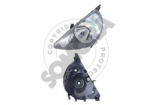 SOMORA 120016A Основная фара для HONDA JAZZ II (Хонда Джаз 2) SOMORA 120016A Основная фара для HONDA JAZZ II (Хонда Джаз 2)