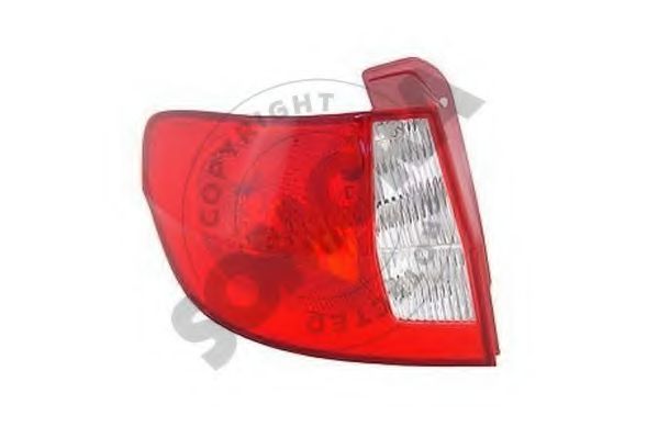 SOMORA 130672 Задний фонарь для HYUNDAI GETZ PRIME (Хендай Гэтз примэ) SOMORA 130672 Задний фонарь для HYUNDAI GETZ PRIME (Хендай Гэтз примэ)