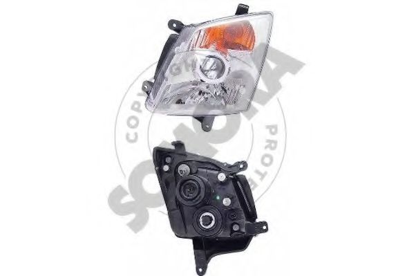 SOMORA 142216 Основная фара для ISUZU RODEO (Исузу Родэо) SOMORA 142216 Основная фара для ISUZU RODEO (Исузу Родэо)