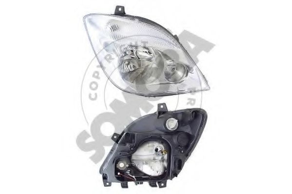 SOMORA 172315 Основная фара для MERCEDESBENZ (Мерседес бенц) SOMORA 172315 Основная фара для MERCEDESBENZ (Мерседес бенц)
