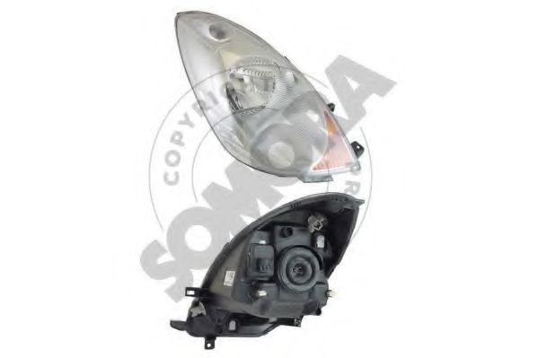 SOMORA 197015V Основная фара для NISSAN NOTE (Ниссан Нотэ) SOMORA 197015V Основная фара для NISSAN NOTE (Ниссан Нотэ)