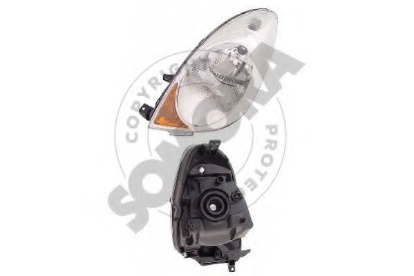 SOMORA 197016 Основная фара для NISSAN NOTE (Ниссан Нотэ) SOMORA 197016 Основная фара для NISSAN NOTE (Ниссан Нотэ)
