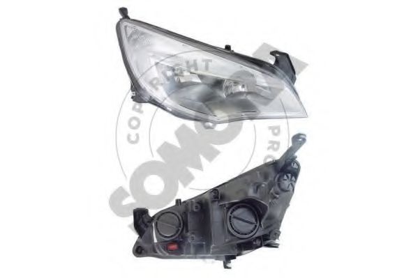 SOMORA 212015H Основная фара для OPEL (Опель) SOMORA 212015H Основная фара для OPEL (Опель)