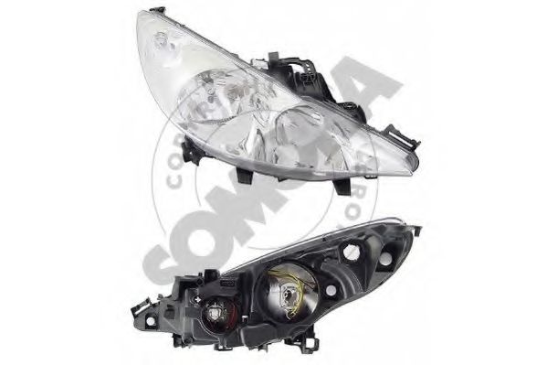 SOMORA 221515 Основная фара для PEUGEOT 207 CC (Пежо 207 сс) SOMORA 221515 Основная фара для PEUGEOT 207 CC (Пежо 207 сс)