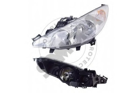 SOMORA 221516V Основная фара для PEUGEOT 207 CC (Пежо 207 сс) SOMORA 221516V Основная фара для PEUGEOT 207 CC (Пежо 207 сс)