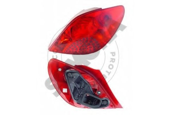 SOMORA 221571V Задний фонарь для PEUGEOT 207 (Пежо 207) SOMORA 221571V Задний фонарь для PEUGEOT 207 (Пежо 207)