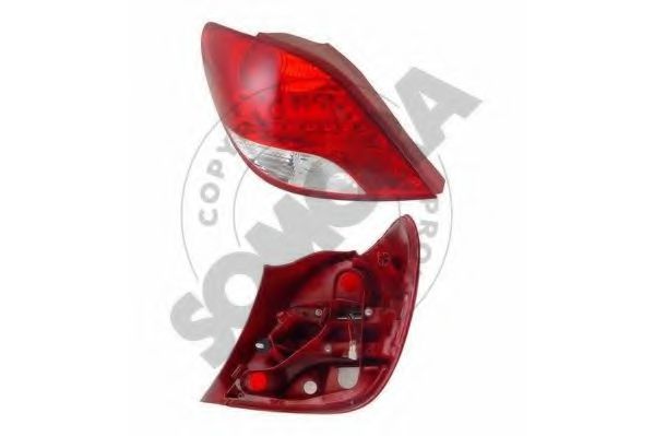 SOMORA 221572B Задний фонарь для PEUGEOT 207 (Пежо 207) SOMORA 221572B Задний фонарь для PEUGEOT 207 (Пежо 207)