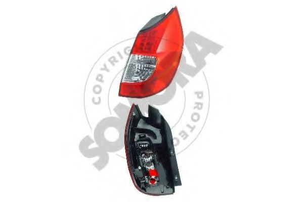 SOMORA 246371 Задний фонарь для RENAULT GRAND SCNIC II (Рено Гранд сценик 2) SOMORA 246371 Задний фонарь для RENAULT GRAND SCNIC II (Рено Гранд сценик 2)