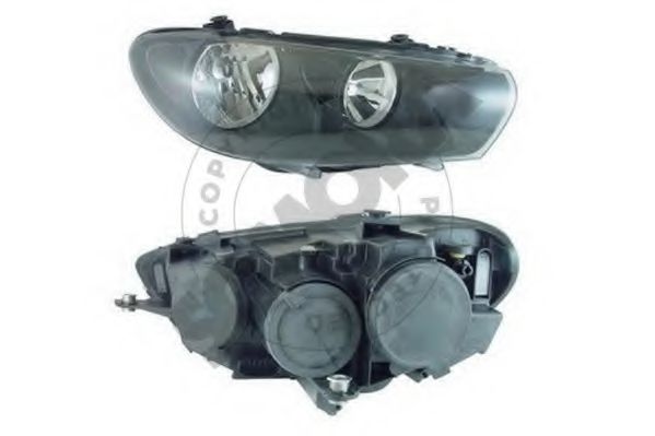 SOMORA 359515V Основная фара для VOLKSWAGEN SCIROCCO (Фольксваген Сcироccо) SOMORA 359515V Основная фара для VOLKSWAGEN SCIROCCO (Фольксваген Сcироccо)