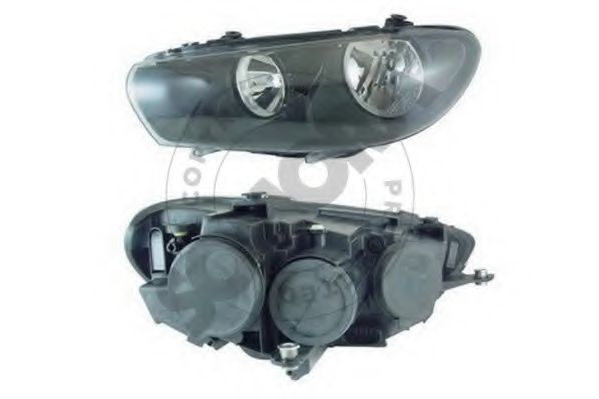 SOMORA 359516V Основная фара для VOLKSWAGEN SCIROCCO (Фольксваген Сcироccо) SOMORA 359516V Основная фара для VOLKSWAGEN SCIROCCO (Фольксваген Сcироccо)