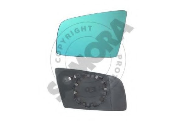 SOMORA 041356G Зеркальное стекло, наружное зеркало для BMW (Бмв) SOMORA 041356G Зеркальное стекло, наружное зеркало для BMW (Бмв)