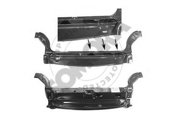 SOMORA 054210C Облицовка передка для CITROëN (Cитроëн) SOMORA 054210C Облицовка передка для CITROëN (Cитроëн)