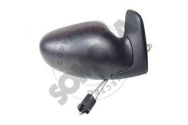SOMORA 097055 Наружное зеркало для VOLKSWAGEN SHARAN (Фольксваген Шаран)