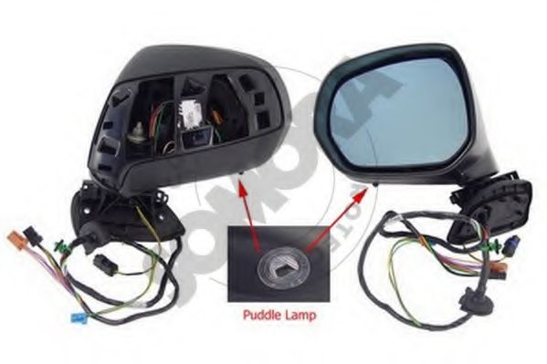 SOMORA 053256AM Наружное зеркало для CITROËN C4 PICASSO I (CитроËн С4 пикассо 1) SOMORA 053256AM Наружное зеркало для CITROËN C4 PICASSO I (CитроËн С4 пикассо 1)