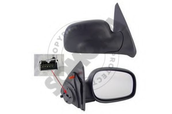 SOMORA 150155AM Наружное зеркало для LAND ROVER FREELANDER (Ленд ровер/лэнд ровер Фриландер) SOMORA 150155AM Наружное зеркало для LAND ROVER FREELANDER (Ленд ровер/лэнд ровер Фриландер)