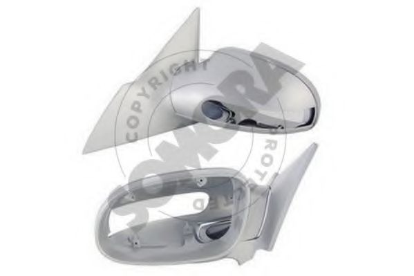 SOMORA 176056C Покрытие, внешнее зеркало для MERCEDES-BENZ CLK (Мэрcэдэс-бэнз Слк)