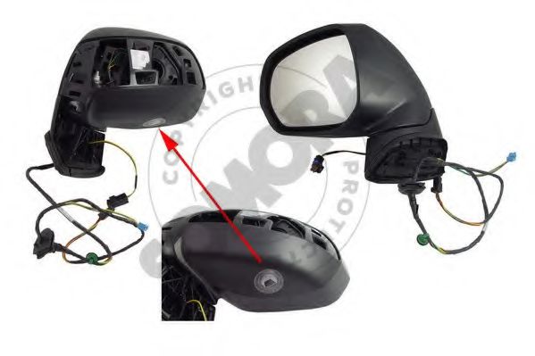 SOMORA 053256M Наружное зеркало для CITROËN C4 PICASSO I (CитроËн С4 пикассо 1) SOMORA 053256M Наружное зеркало для CITROËN C4 PICASSO I (CитроËн С4 пикассо 1)