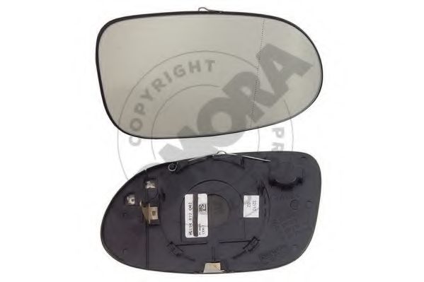 SOMORA 176055GA Зеркальное стекло, наружное зеркало для MERCEDES-BENZ CLK (Мэрcэдэс-бэнз Слк)
