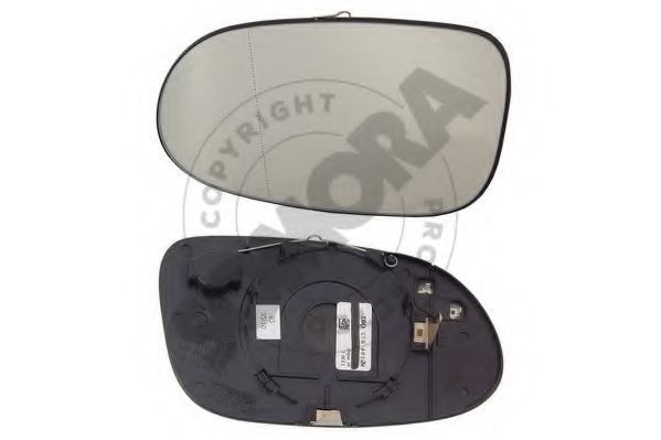 SOMORA 176056GA Зеркальное стекло, наружное зеркало для MERCEDES-BENZ CLK (Мэрcэдэс-бэнз Слк)