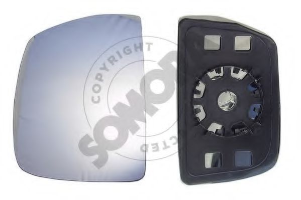 SOMORA 086256GA Зеркальное стекло, зеркало мертвого угла для IVECO DAILY IV (Ивеко Даилъ иv) SOMORA 086256GA Зеркальное стекло, зеркало мертвого угла для IVECO DAILY IV (Ивеко Даилъ иv)