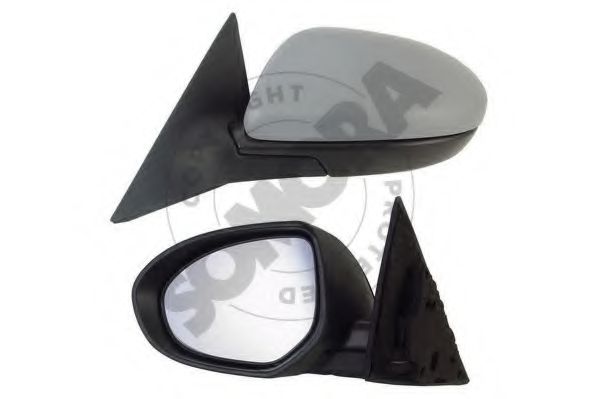 SOMORA 161356 Наружное зеркало для MAZDA 6 (Мазда 6) SOMORA 161356 Наружное зеркало для MAZDA 6 (Мазда 6)