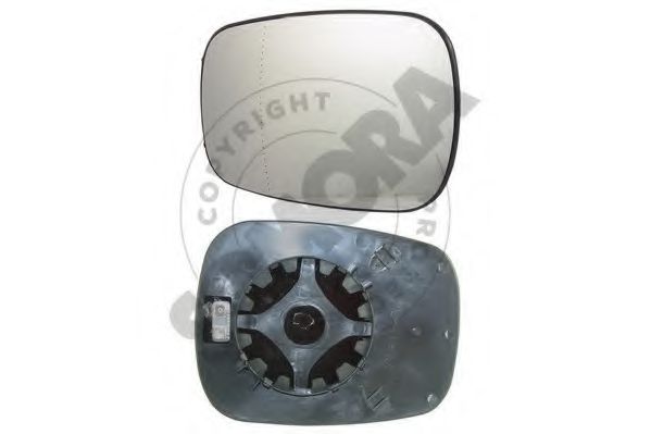 SOMORA 244356GA Зеркальное стекло, наружное зеркало для RENAULT KANGOO (Рено Кангу) SOMORA 244356GA Зеркальное стекло, наружное зеркало для RENAULT KANGOO (Рено Кангу)