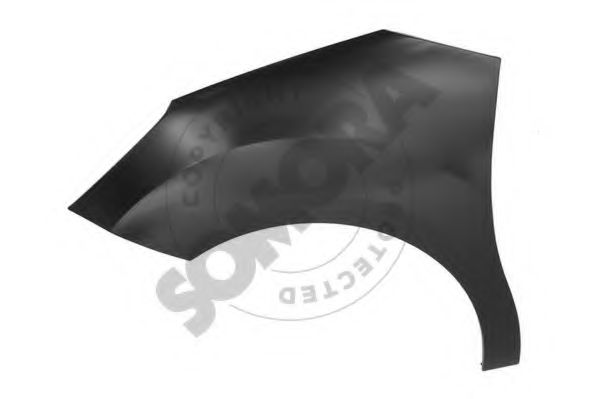 SOMORA 050502 Крыло для CITROËN C3 II (CитроËн С3 2) SOMORA 050502 Крыло для CITROËN C3 II (CитроËн С3 2)