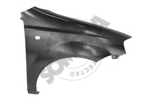SOMORA 061101 Крыло для DAEWOO KALOS (Дэу Калос) SOMORA 061101 Крыло для DAEWOO KALOS (Дэу Калос)