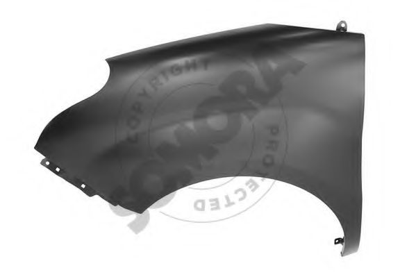 SOMORA 088202 Крыло для OPEL COMBO (Опель Комбо) SOMORA 088202 Крыло для OPEL COMBO (Опель Комбо)