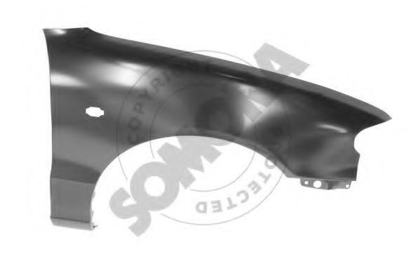 SOMORA 131001 Крыло для HYUNDAI EXCEL (Хендай Эxcэл) SOMORA 131001 Крыло для HYUNDAI EXCEL (Хендай Эxcэл)