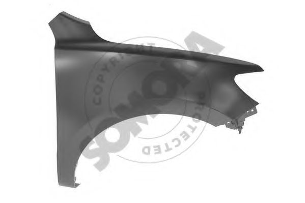 SOMORA 135301 Крыло для HYUNDAI SANTA FE II (Хендай Санта фэ2) SOMORA 135301 Крыло для HYUNDAI SANTA FE II (Хендай Санта фэ2)