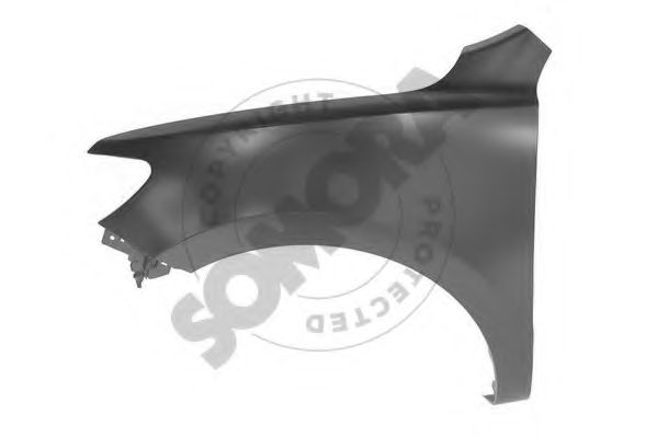 SOMORA 135302 Крыло для HYUNDAI SANTA FE II (Хендай Санта фэ2) SOMORA 135302 Крыло для HYUNDAI SANTA FE II (Хендай Санта фэ2)