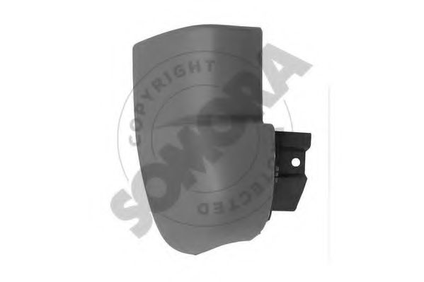 SOMORA 172178 Облицовка, бампер для MERCEDES-BENZ SPRINTER 2-T (Мэрcэдэс-бэнз Спринтэр 2-т) SOMORA 172178 Облицовка, бампер для MERCEDES-BENZ SPRINTER 2-T (Мэрcэдэс-бэнз Спринтэр 2-т)